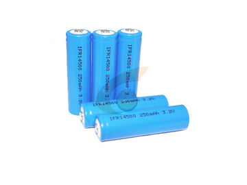 3.2V Lifepo4 Battery AA 14500 250mah برای نور Solor و لامپ چمن
